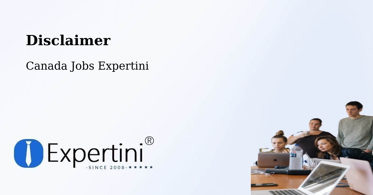 Disclaimer – Belfast - Canada Jobs Expertini
