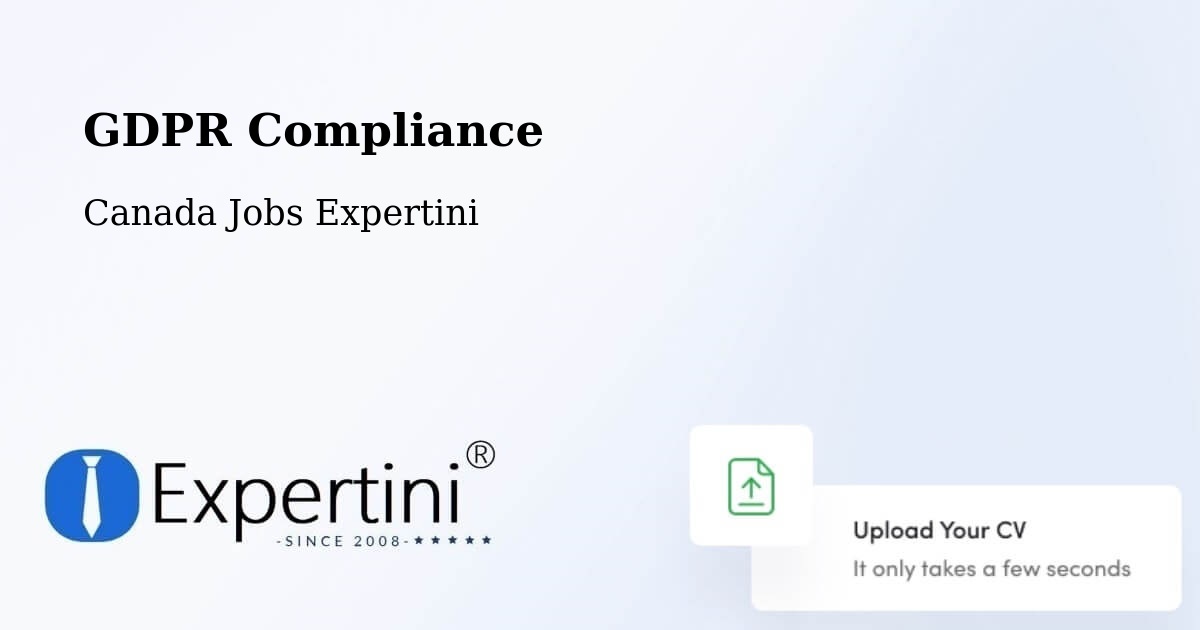 EU GDPR Compliance Statement – Belfast - Canada Jobs Expertini